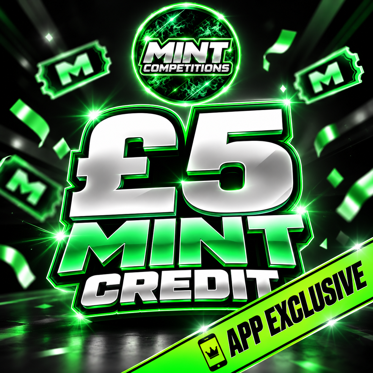 £5 FREE CREDIT - APP EXCLUSIVE